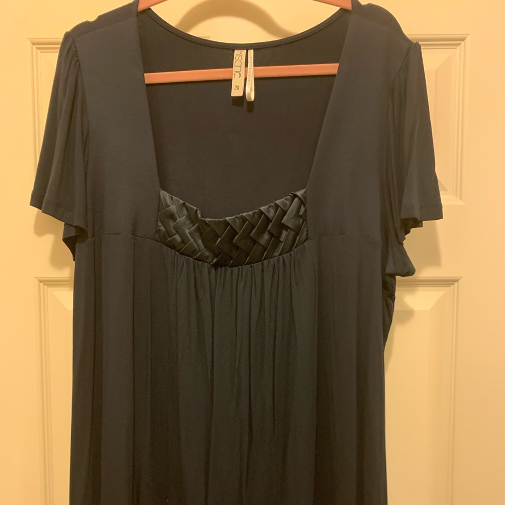Dark navy blue tunic